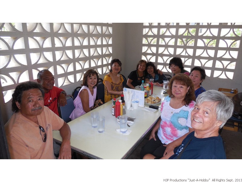 L-R: Michael-Fred-Gail-Julie-Susan-Trudy-Carol-Sandra-Fay-Howie