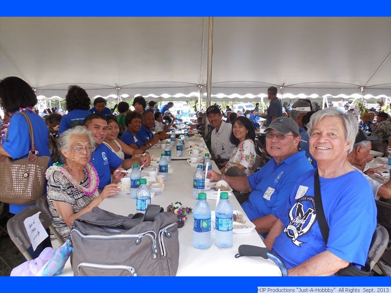 We were honored when Mrs. Miller chose to have lunch with us.